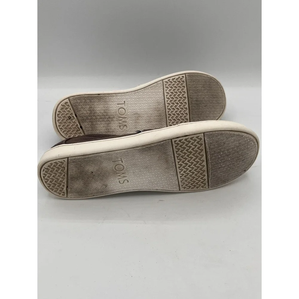 TOMS Classic Brown Canvas Youth Size 1.5